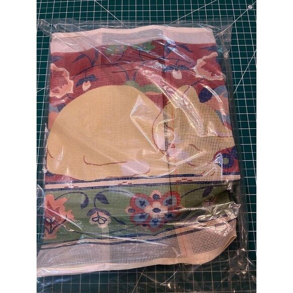 J.L.T. Carmel Cat Needlepoint Kit - Adorable Sleeping Cat Design For Fun Craftin - Picture 2 of 3